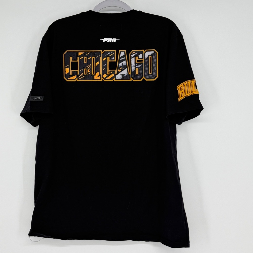 Chicago Bulls Pro Standard Graphic T-Shirt Black Mens Large - Picture 2 of 8